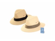 Bartleby Men's Fedora with Pattered Band
